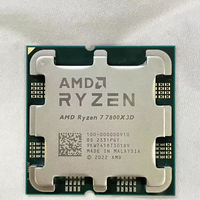 Processeur Ryzen 7 7800X3D R7 7800X3D 8 cœurs 16 threads 4,2 GHz jusqu'à 5,0 GHz 120 W Socket AM5 3D V-Cache CPU de bureau pour jeux Tray