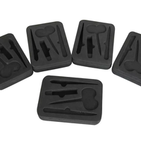Insert en mousse EVA à cellules fermées personnalisé, matériau de protection et de rembourrage pour emballage de boîte à outils, insert en éponge pour boîte à outils