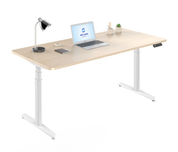 Cadre de bureau debout intelligent motorisé réglable en hauteur à 3 niveaux