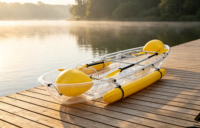 Kayak transparent Crystal Vista Tandem 2 places |   Vente en gros directe d'usine