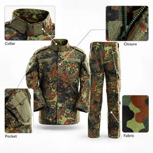 Vente en gros Respirant <span class=keywords><strong>Camouflage</strong></span> Rip-Stop Robe ACU Uniforme Tactique Hommes - Product Image 2