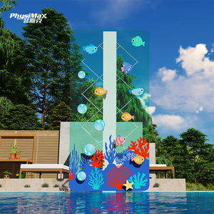 Muro de Escalada Acuático Fácil de Montar para Piscinas, Paredes de Escalada para Piscinas Interiores y Exteriores - Product Image 4