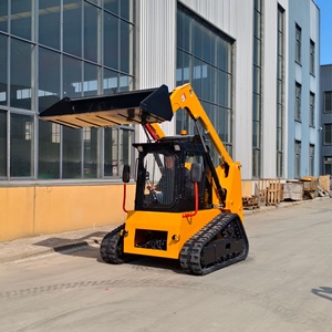 Minicargadora compacta Haituo HT75 para interiores, construcciones estrechas, jardinería e ingeniería. - Product Image 6