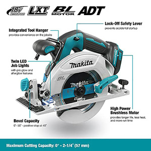 <span class=keywords><strong>Scie</strong></span> <span class=keywords><strong>circulaire</strong></span> électrique haute performance <span class=keywords><strong>Makita</strong></span> DHS580, <span class=keywords><strong>scie</strong></span> <span class=keywords><strong>circulaire</strong></span> professionnelle pour la coupe du bois - Product Image 2