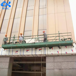 Andamio Eléctrico de Aleación de Aluminio para Pintura de Fachadas y Trabajos en Altura con Barandilla y Plataforma Antideslizante Ancha - Product Image 3