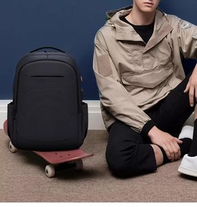 Sac à dos personnalisé pas cher USB anti-vol personnalisé imperméable Sac à dos pour ordinateur portable pour hommes - Product Image 6