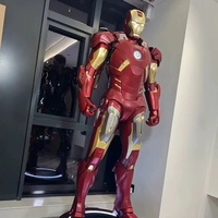 Décoration de jardin, hôtel, Avengers Marvel, statue en résine, figurine de collection, modèle de jouet