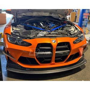 GT4 Style M3 <b>M4</b> Dry Carbon Fiber Front Lip For BMW G80 G81 M3 G82 G83 <b>M4</b> 2020-2024 - Product Image 2