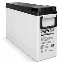 Batterie AGM 12V 200Ah à borne frontale à décharge profonde pour systèmes solaires de télécommunications et stockage d'énergie UPS