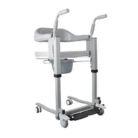 Silla de Ruedas de movilidad para personas mayores, silla de inodoro de ducha de transferencia a máquina de transporte tipo Hospital