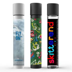116mm 120mm Borosilicate Glass Cigar <strong>Tube</strong> Multi-size Custom Child Proof Lid Luxury Glass <strong>Pre</strong> Packaging <strong>Roll</strong> <strong>Tube</strong> with Sticker - Product Image 1