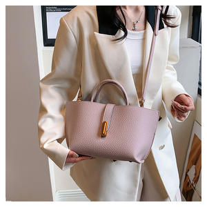 Mode luxe travail grande capacité sac fourre-tout nouvelle couleur unie quotidien mode coréenne épaule sac à bandoulière dames en gros - Product Image 2