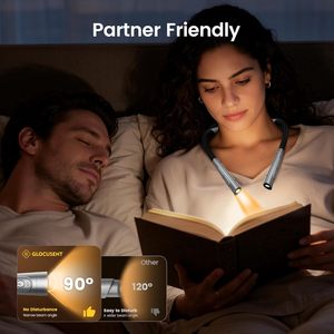 <b>Neck</b> <b>Light</b> 5 Color 5 Brightness Rechargeable LED Reading <b>Light</b> For Books And Travel - Product Image 5