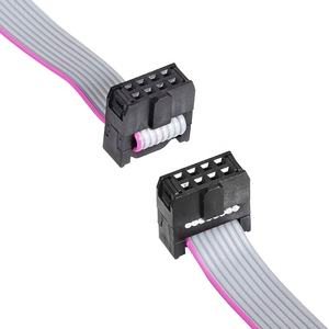 Awm2651 28Awg 6-8-<span class=keywords><strong>10</strong></span>-12-14-16ピンフラットケーブル<span class=keywords><strong>IDC</strong></span>コネクタFFCフレキシブルリボンワイヤ電子20-24-26-30-50-64ピン - Product Image 2