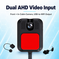 4G LTE GPS Beidou AI Dash Cam Dual AHD 1080P H265 Monitor Real-Time Pelacakan Armada Kamera Dasbor Mobil Depan/Belakang WiFi