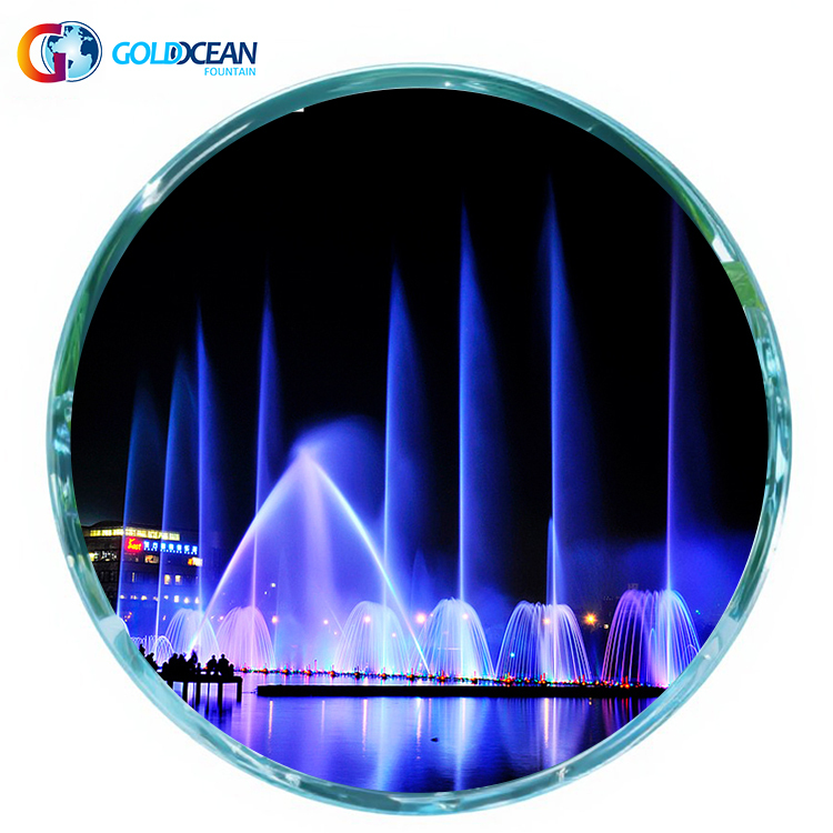 Free Design Outdoor Large Scale Multicolored LED Light Water Musical Fountain
