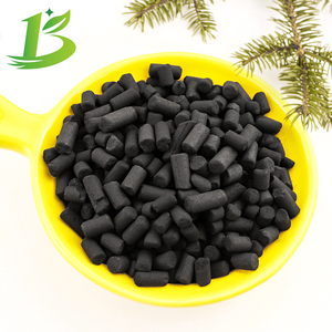 Charbon actif colonnaire imprégné de KI à 2,5 % à base de charbon, avec CTC 90 % et pureté de 99,9 % pour l'adsorption des polluants organiques - Product Image 2