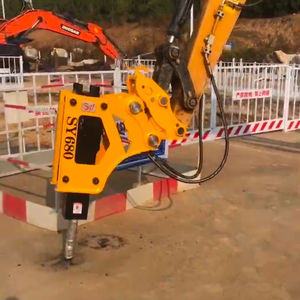 Mini escavadeira hidráulica da demolição, <span class=keywords><strong>pc200</strong></span> 20 ton, disjuntor de pedra hidráulico - Product Image 1