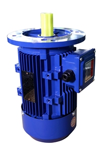 Moteur asynchrone triphasé en aluminium, spécialement équipé d'une boîte de vitesses, vente directe d'usine 0,5HP/0,75HP/1HP - Product Image 2