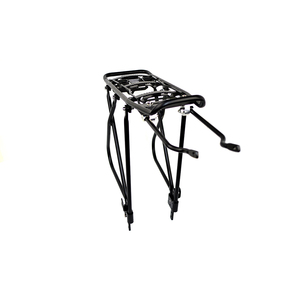 Portaequipajes trasero sólido duradero para bicicleta de montaña reforzado con estabilidad Portaequipajes versátil para evitar que los artículos se caigan - Product Image 2