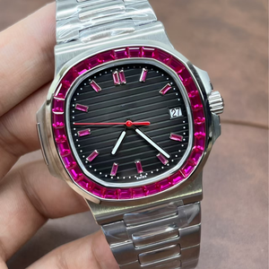 Reloj Clásico de Lujo de Alta Gama 2025, Original, de Primera Calidad, Automático, Deportivo, para Hombre, con Correa de Aleación y Diseño Simple de Cocodrilo - Product Image 5