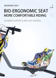 Trottinette <span class=keywords><strong>électrique</strong></span> sans balais à batterie lithium, trike à trois roues pour enfants - Product Image 6