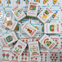 Ensemble de Mahjong américain moderne rose métallisé avec tuiles Chat Noir Montgolfière - Luxueux jeu de société pour 4 joueurs, cadeaux, voyage, acrylique