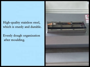 Moldeadora de Baguettes Comercial, Máquina para Hacer Pan Francés, Equipo de Panadería, Moldeadora de Baguettes Fácil de Operar - Product Image 5