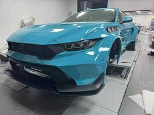 Kit carrosserie Mustang style GTD Wild Horse – Pare-chocs avant et arrière, spoiler, capot en fibre de carbone – Neuf, auto-adhésif, à remplacer - Product Image 4