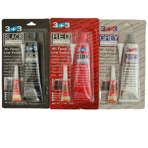 3 + 3 fonsin màu đen RTV Silicone <span class=keywords><strong>Sealant</strong></span> 999 Gasket Maker - Product Image 3