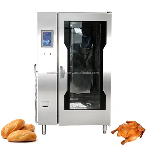 Large Capacity Roast Chicken Pizza Beefsteak Industry Convection Oven Commercial Electric Bread Bakery Oven