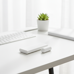 جهاز إنذار لاسلكي فائق النحافة يعمل بالبطارية من سنتك، أصغر جهاز استشعار مغناطيسي للأبواب والنوافذ، نظام إنذار منزلي بمدى 50-100 متر - Product Image 1