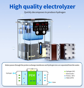 Mesin Inhaler Hidrogen 1800ml untuk Pengobatan Kanker, Mesin Generator Hidrogen Membran Pertukaran Proton (PEM) untuk Kanker Paru-Paru - Product Image 4