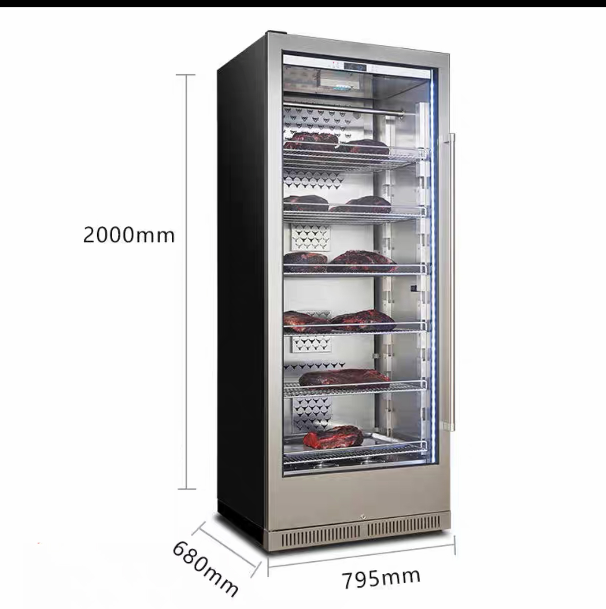 Сушильный холодильник для мяса, 700л