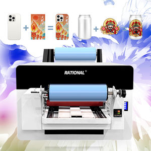 La última impresora UV DTF escritorio A2 impresora UV impresión gorro de natación pluma marca de madera AB pegamento barniz 4060 impresora de inyección de tinta UV - Product Image 6