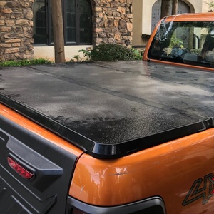 Couverture de benne coulissante tri-pliante de haute qualité pour Porsche Tacoma - Product Image 4