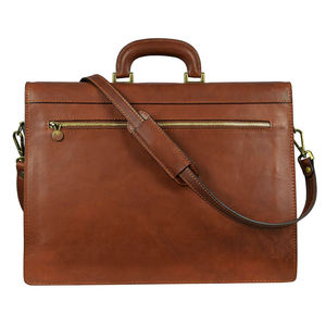 Sac à dos pour ordinateur portable en cuir véritable 100% avec logo personnalisé HAWKS INTERNATIONAL MERCHANTS pour les voyages d'affaires et la randonnée - Product Image 6