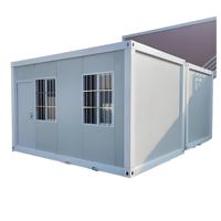 Maison Modulaire Conteneurisée Moderne Classe 1A en Acier, Étanche et Respirante, pour Granny Flat en Australie, Tiny House Préfabriquée de 20 Pieds, Serre