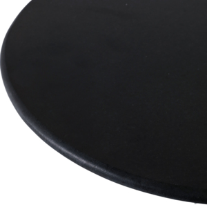 Tavolino lucido con piano in marmo e base decorata per soggiorno o camera da letto - Product Image 6