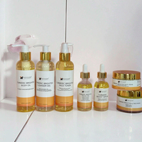 Ensemble de Soins de la Peau Naturels au Curcuma Bio “Hot Selling” avec Votre Logo, Faible MOQ, Kit Anti-Acné et Produits de Soins Naturels