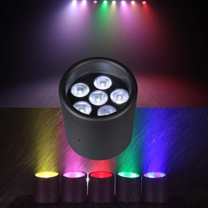 Projecteur LED extérieur 6-en-1 en aluminium, avec contrôle DMX/WiFi, alimentation par batterie, IP65 sans fil pour <span class=keywords><strong>DJ</strong></span>/Disco/Soirée/Événement/Mariage/Bar - Product Image 3