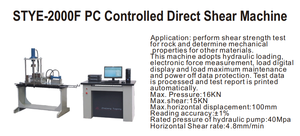 Machine à cisaillement direct contrôlée par PC de haute précision pour les essais de résistance au cisaillement des sols en géotechnique - Product Image 4