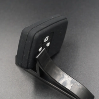 Porte-clés de voiture en silicone de style simple pour Toyota VOXY Alphard Previa, housse de clé à télécommande 4 boutons