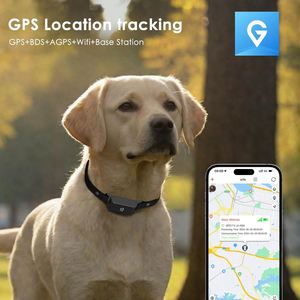 Collar con Rastreador GPS Inteligente Antipérdida para Mascotas, Perros y Gatos, Seguimiento en Tiempo Real, Bluetooth, Resistente al Agua IPx6, Más de 20 Horas de Duración de la Batería - Product Image 2