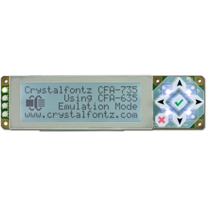 Nouvel écran LCD série 20x4 caractères CFA735-<span class=keywords><strong>TFK</strong></span>-KR d'origine, optoélectronique/LCD, affichage de caractères et de chiffres OLED - Product Image 1