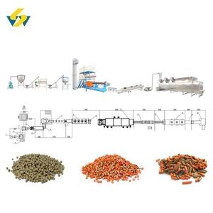 Système de production d'aliments pour animaux <span class=keywords><strong>à</strong></span> double vis pour maïs et blé, extrudeuses, sécheuses et équipements d'aromatisation <span class=keywords><strong>à</strong></span> <span class=keywords><strong>vendre</strong></span> - Product Image 1