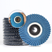 Disque à lamelles coréen Dongtai en oxyde d'aluminium, disque abrasif de 4 pouces, disques de polissage pour acier inoxydable, outils abrasifs OEM/ODM/OBM