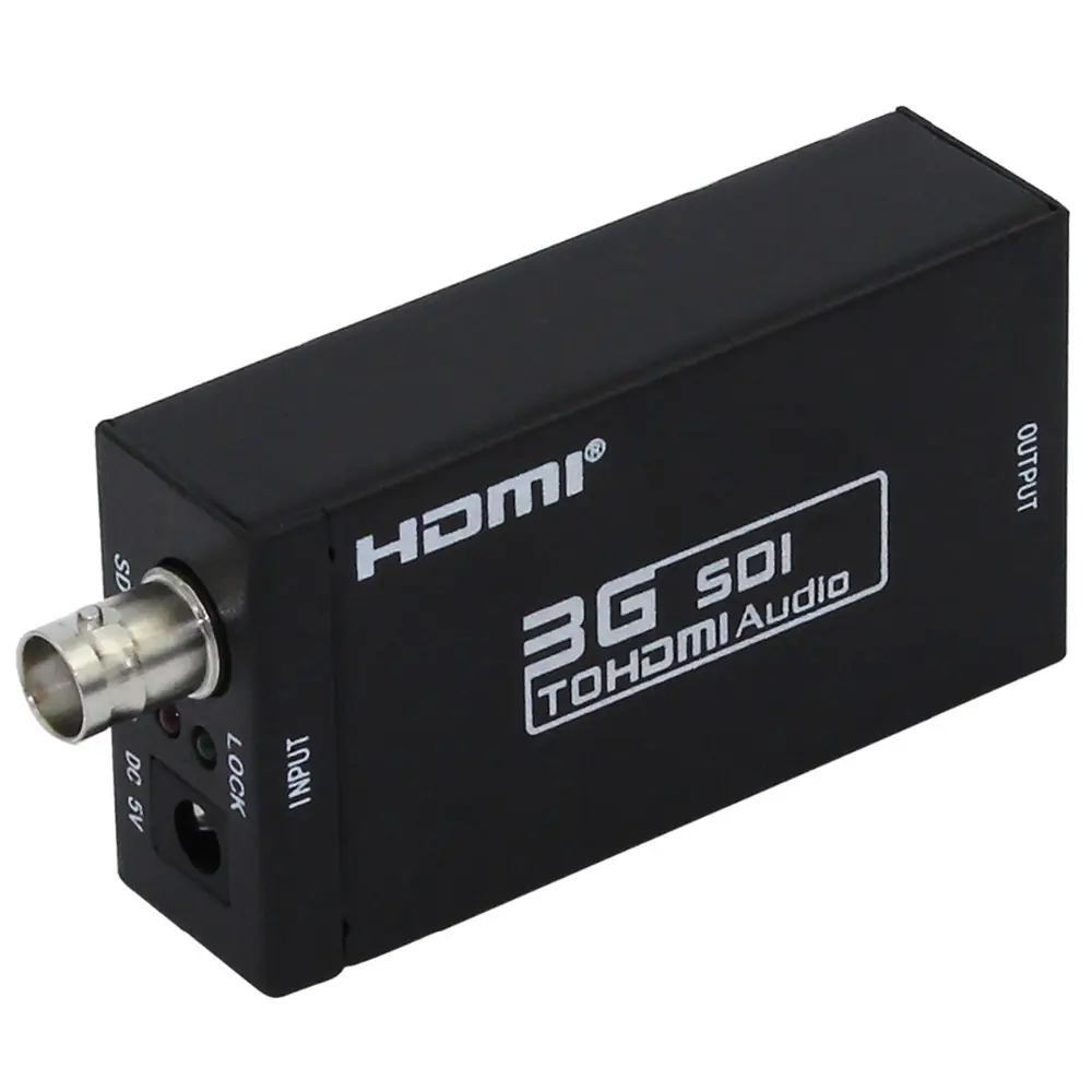 3G 1080P SDI zu HDMI Adapter Konverter für Monitor HDTV HD-SDI 3G-SDI zu HDMI Adapter Buchse BNC zu HDMI