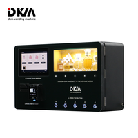 Distributeur d'eau de Cologne DKM Smart Touch Scree Cash Cash Banknote Card Free Floor Fragrance Distributeur de parfum en aérosol sur pied Distributeur automatique à vendre