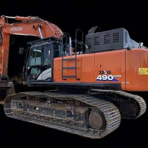 Excavadora Hitachi ZX490LCH de 49 toneladas, 90% nueva, original japonesa con EPA y CE, excavadora Hitachi 1490 usada barata para agricultura y excavación - Product Image 1